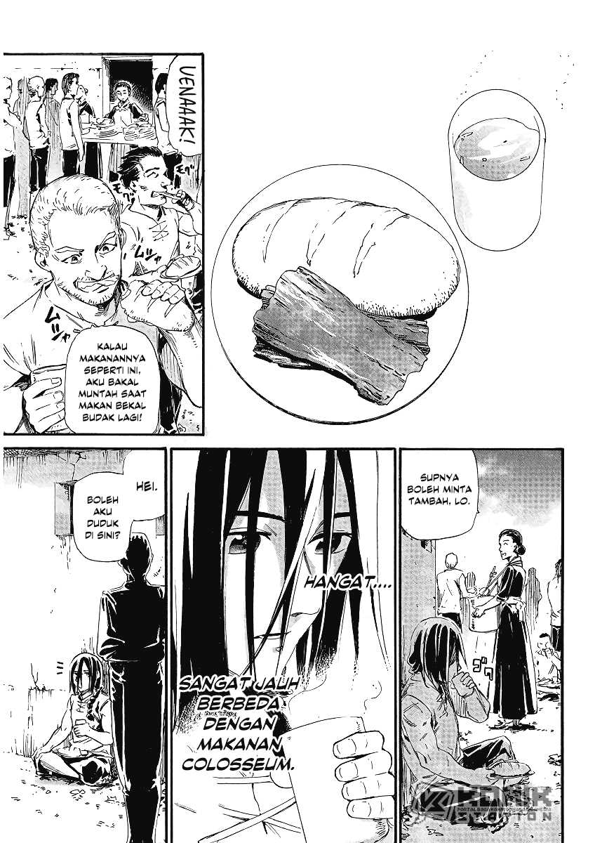 Horyo Eiyuu: Sute koma ni sareta Kendo wa Tekikoku de Nariagaru Chapter 2 - halaman 15
