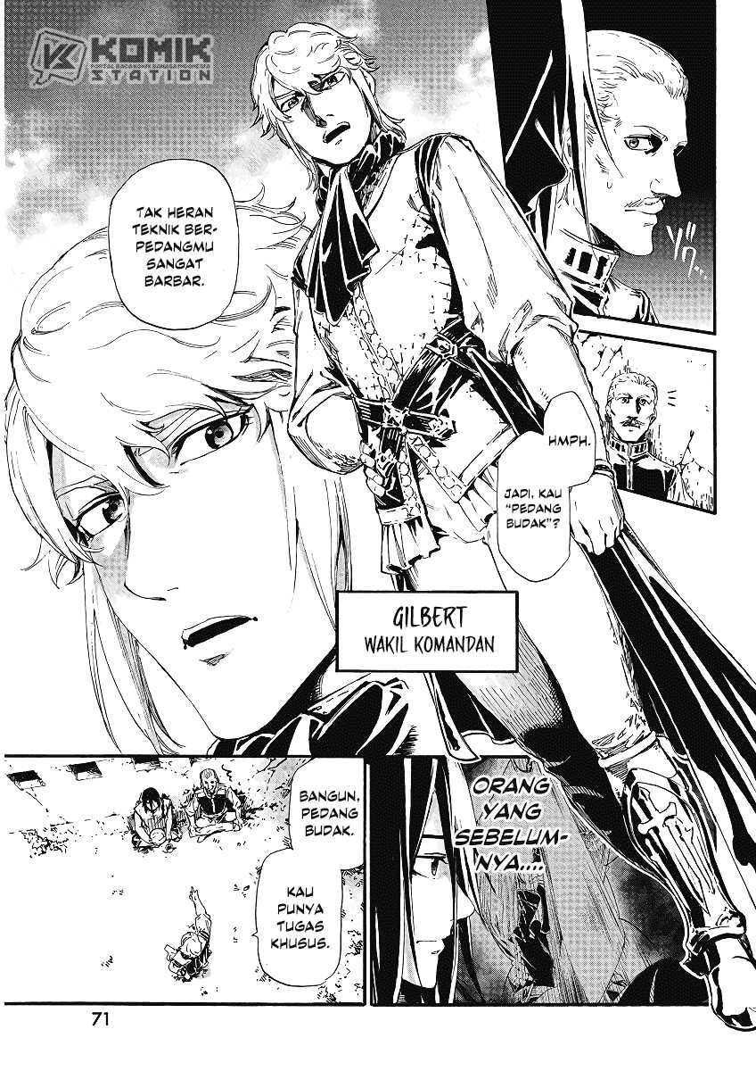 Horyo Eiyuu: Sute koma ni sareta Kendo wa Tekikoku de Nariagaru Chapter 2 - halaman 17