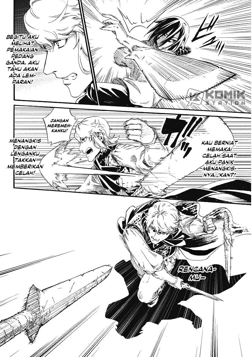 Horyo Eiyuu: Sute koma ni sareta Kendo wa Tekikoku de Nariagaru Chapter 2 - halaman 25