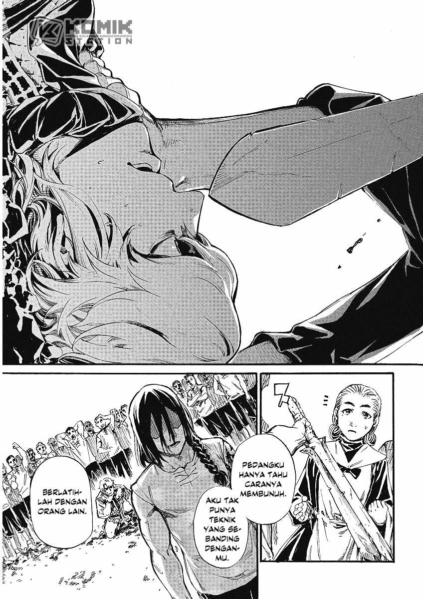 Horyo Eiyuu: Sute koma ni sareta Kendo wa Tekikoku de Nariagaru Chapter 2 - halaman 32