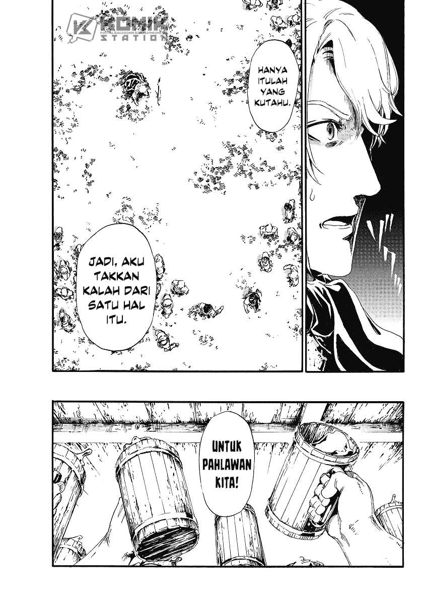 Horyo Eiyuu: Sute koma ni sareta Kendo wa Tekikoku de Nariagaru Chapter 2 - halaman 34