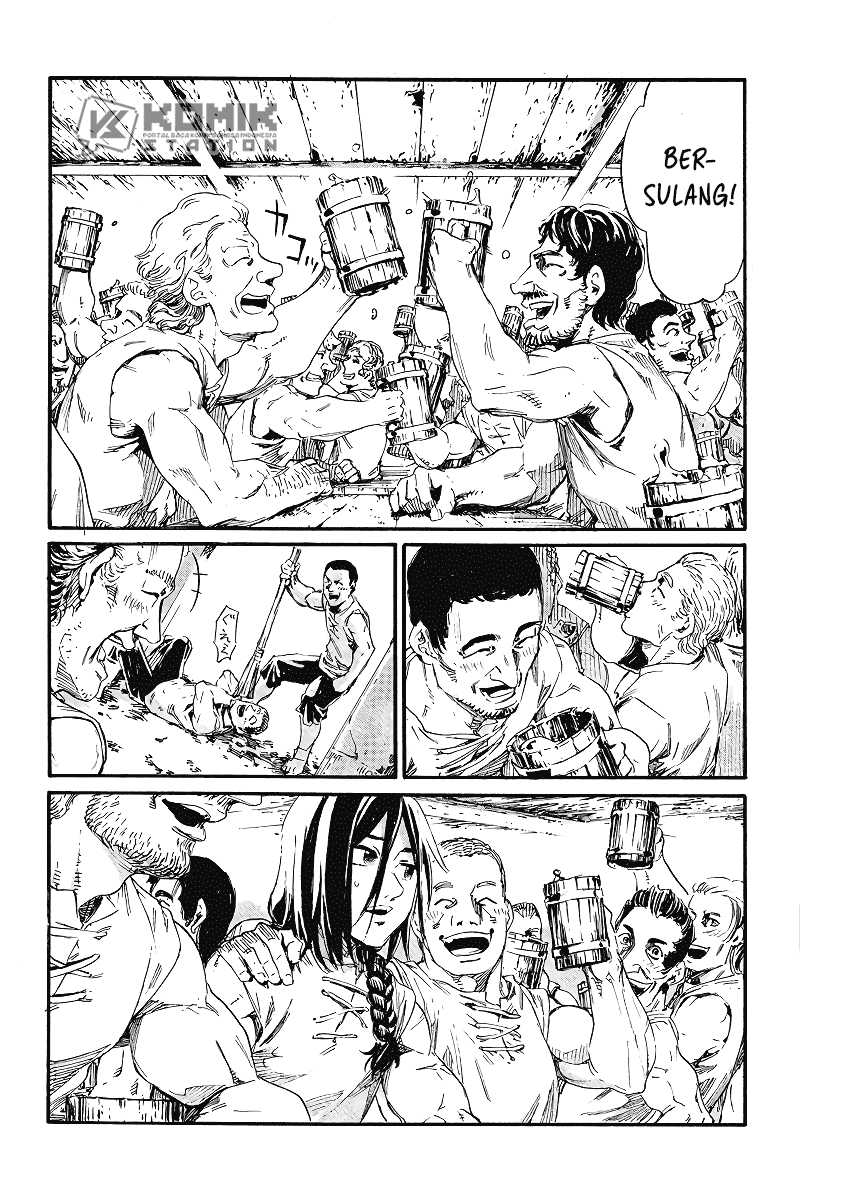 Horyo Eiyuu: Sute koma ni sareta Kendo wa Tekikoku de Nariagaru Chapter 2 - halaman 35