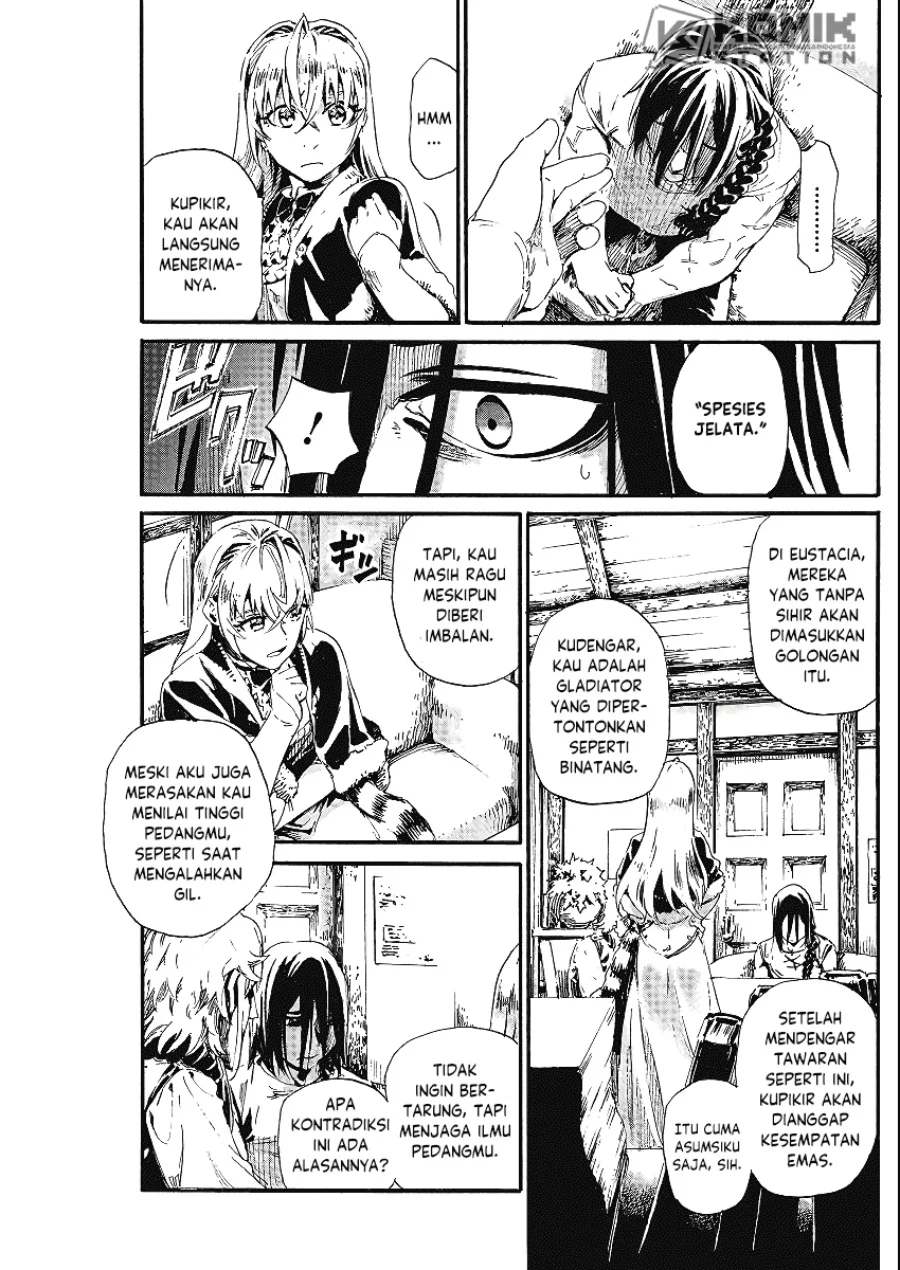 Horyo Eiyuu: Sute koma ni sareta Kendo wa Tekikoku de Nariagaru Chapter 3 - halaman 16