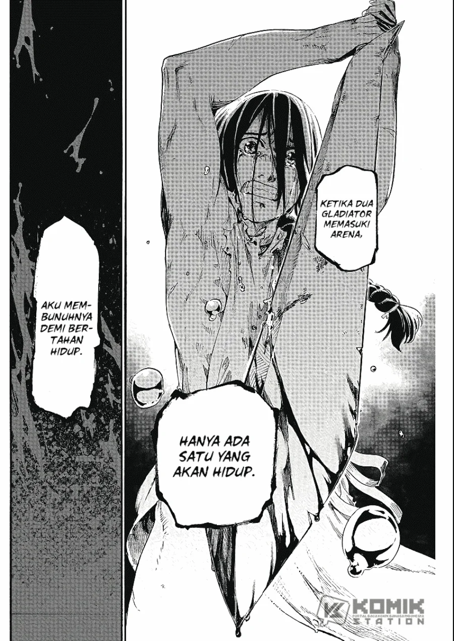 Horyo Eiyuu: Sute koma ni sareta Kendo wa Tekikoku de Nariagaru Chapter 3 - halaman 20