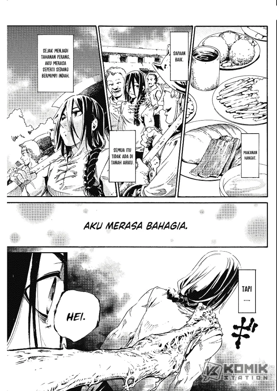 Horyo Eiyuu: Sute koma ni sareta Kendo wa Tekikoku de Nariagaru Chapter 3 - halaman 6