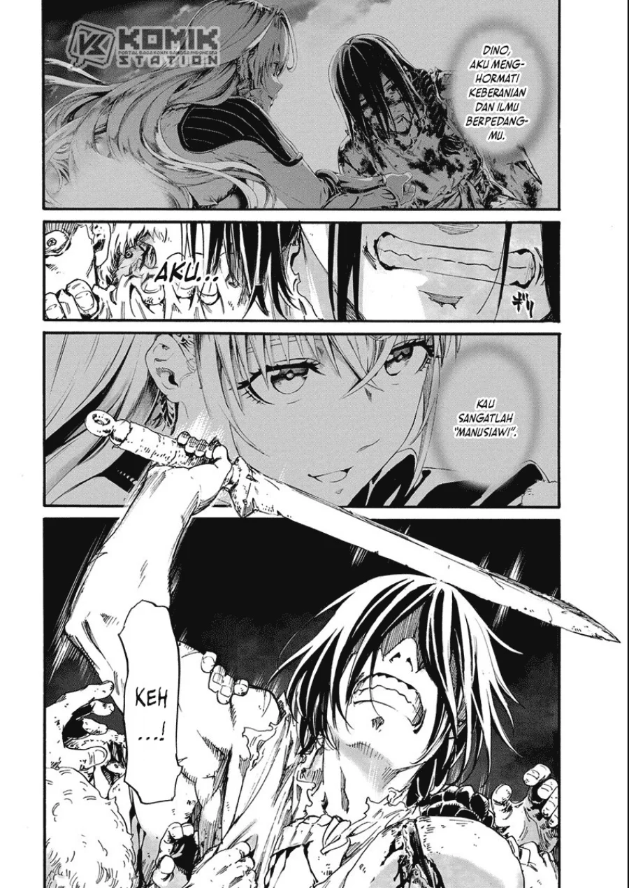 Horyo Eiyuu: Sute koma ni sareta Kendo wa Tekikoku de Nariagaru Chapter 4 - halaman 13
