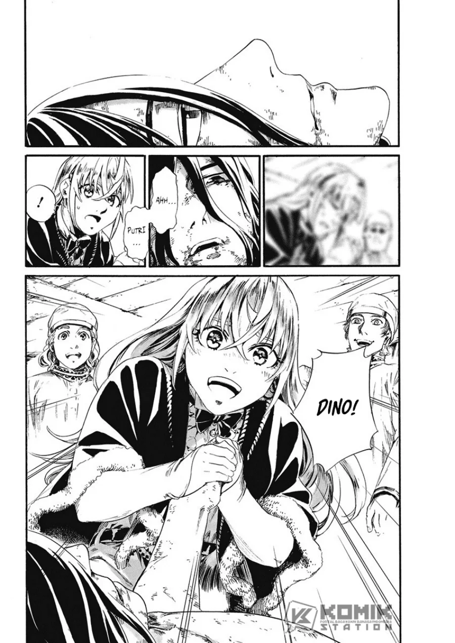 Horyo Eiyuu: Sute koma ni sareta Kendo wa Tekikoku de Nariagaru Chapter 4 - halaman 35