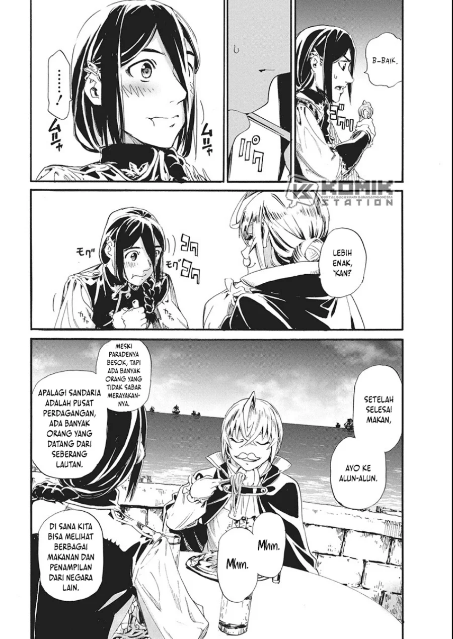 Horyo Eiyuu: Sute koma ni sareta Kendo wa Tekikoku de Nariagaru Chapter 5 - halaman 17