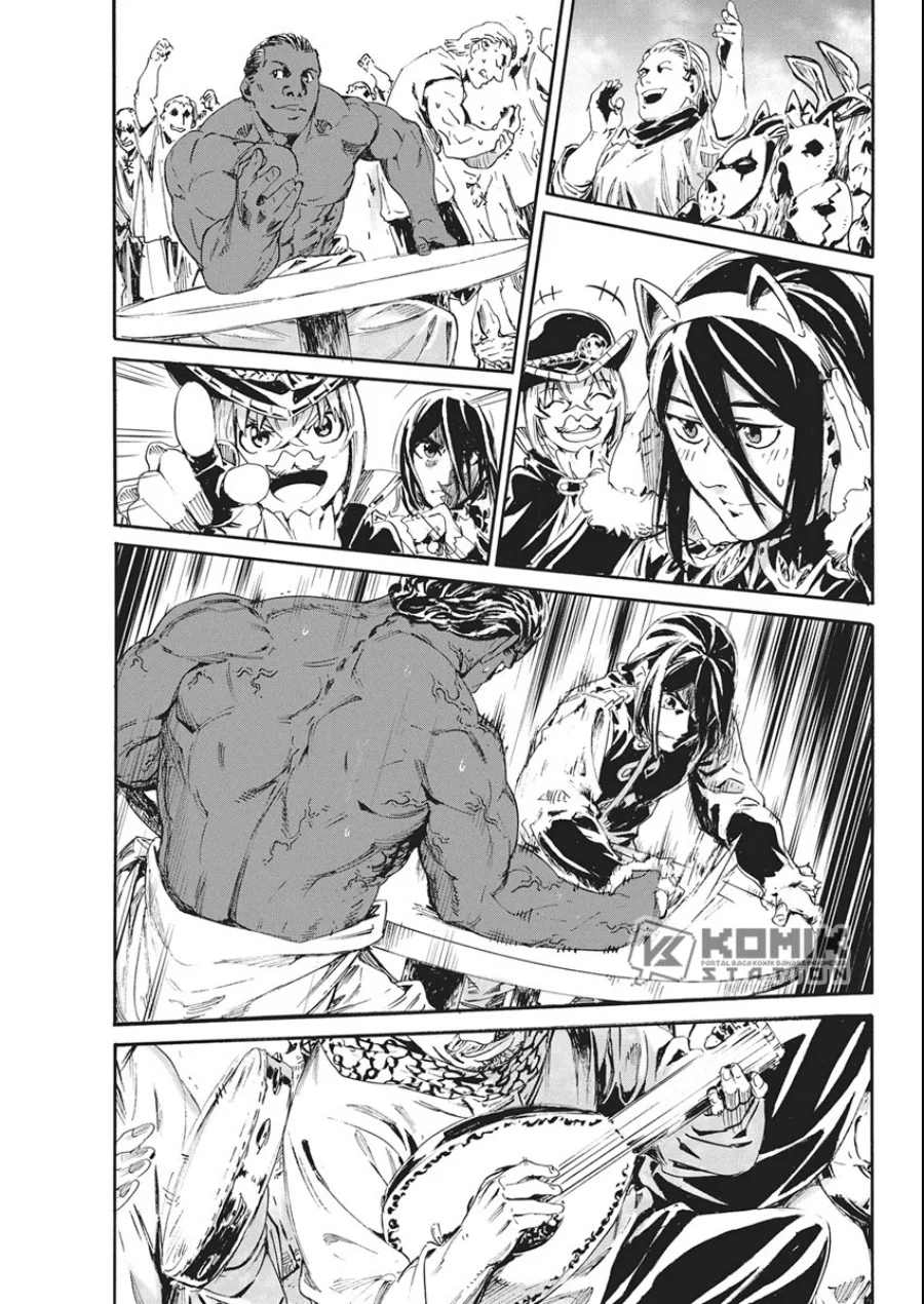 Horyo Eiyuu: Sute koma ni sareta Kendo wa Tekikoku de Nariagaru Chapter 5 - halaman 20