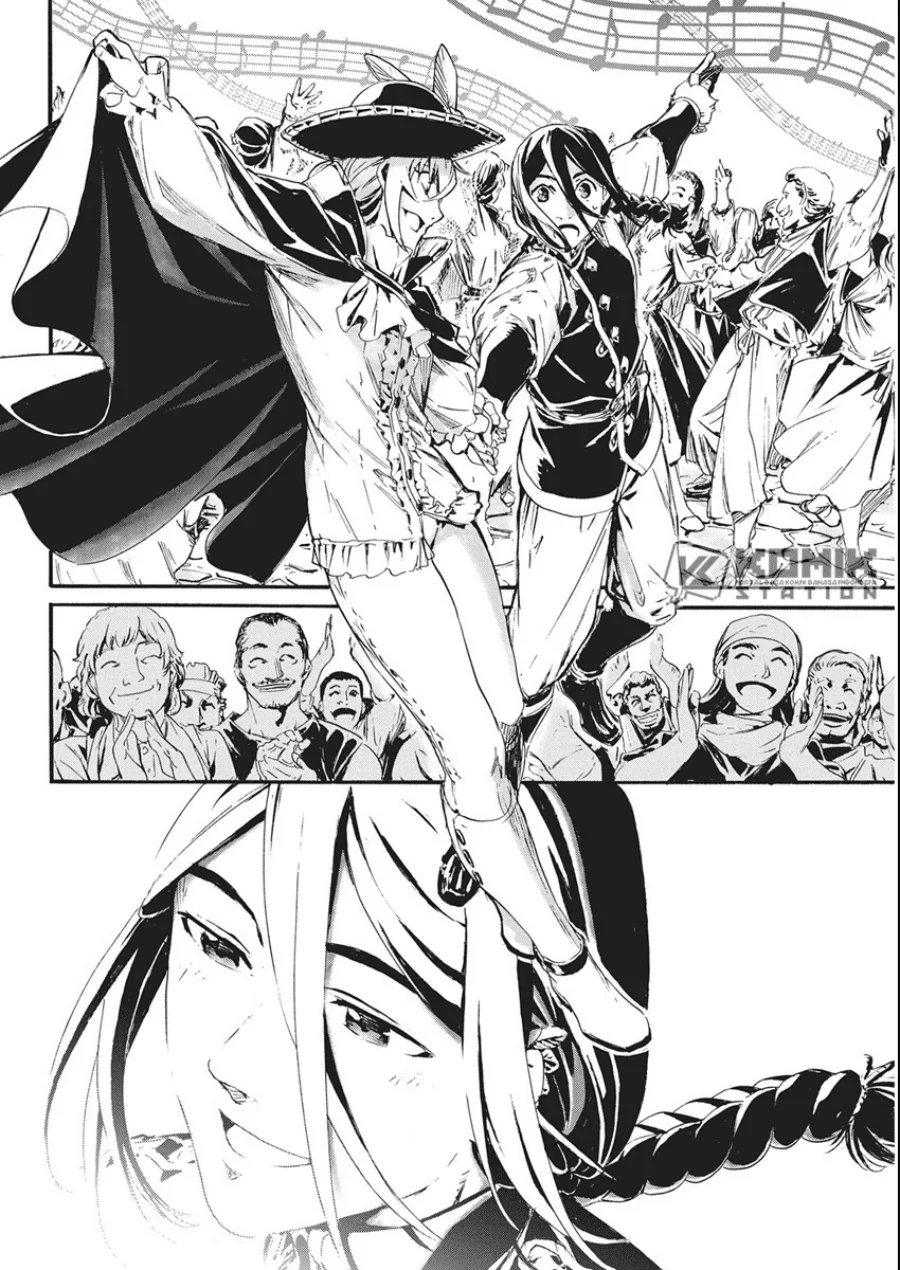 Horyo Eiyuu: Sute koma ni sareta Kendo wa Tekikoku de Nariagaru Chapter 5 - halaman 21