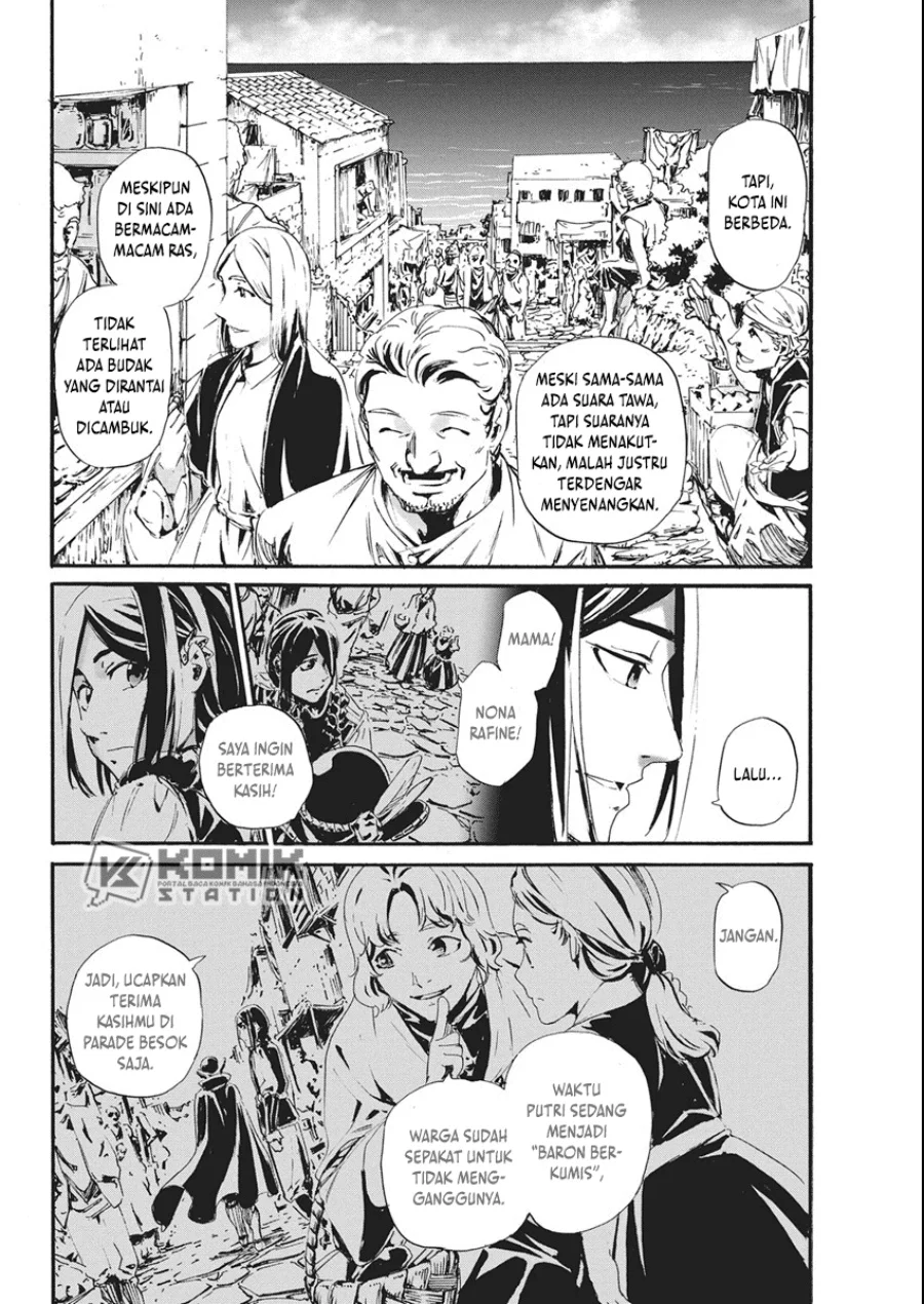 Horyo Eiyuu: Sute koma ni sareta Kendo wa Tekikoku de Nariagaru Chapter 5 - halaman 25