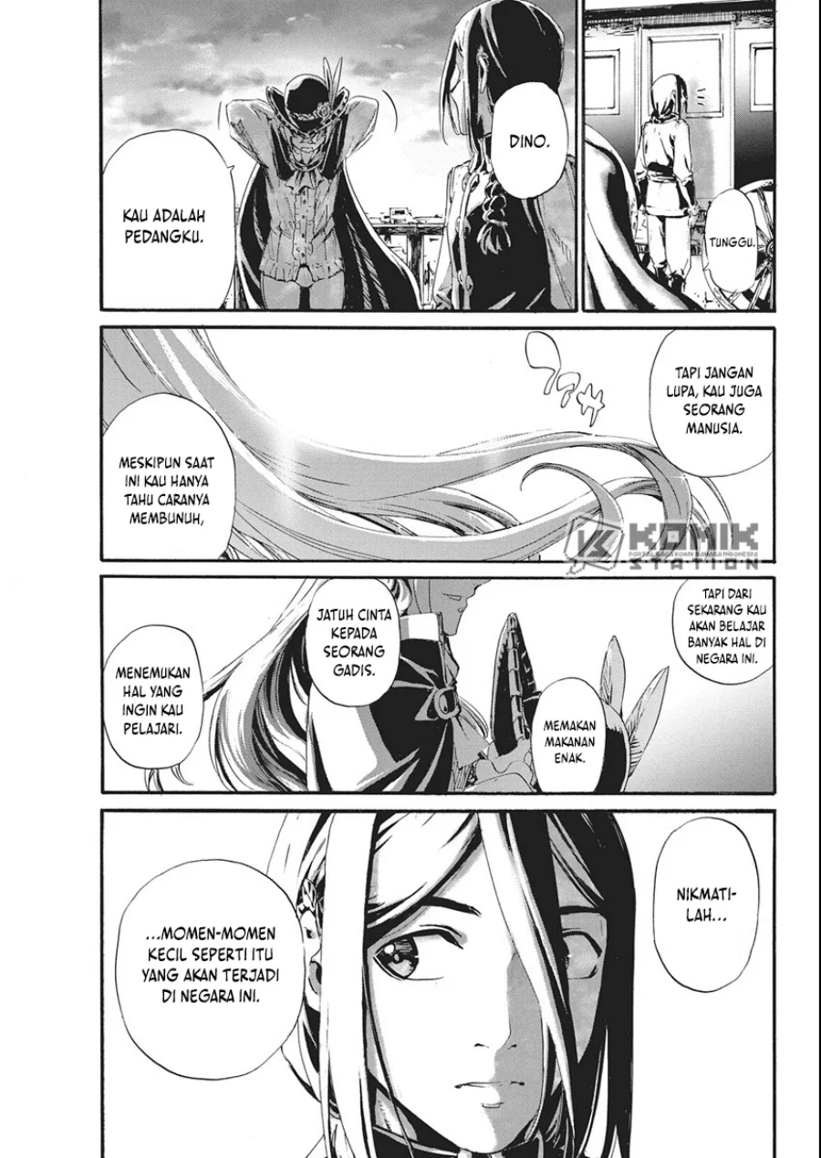 Horyo Eiyuu: Sute koma ni sareta Kendo wa Tekikoku de Nariagaru Chapter 5 - halaman 28