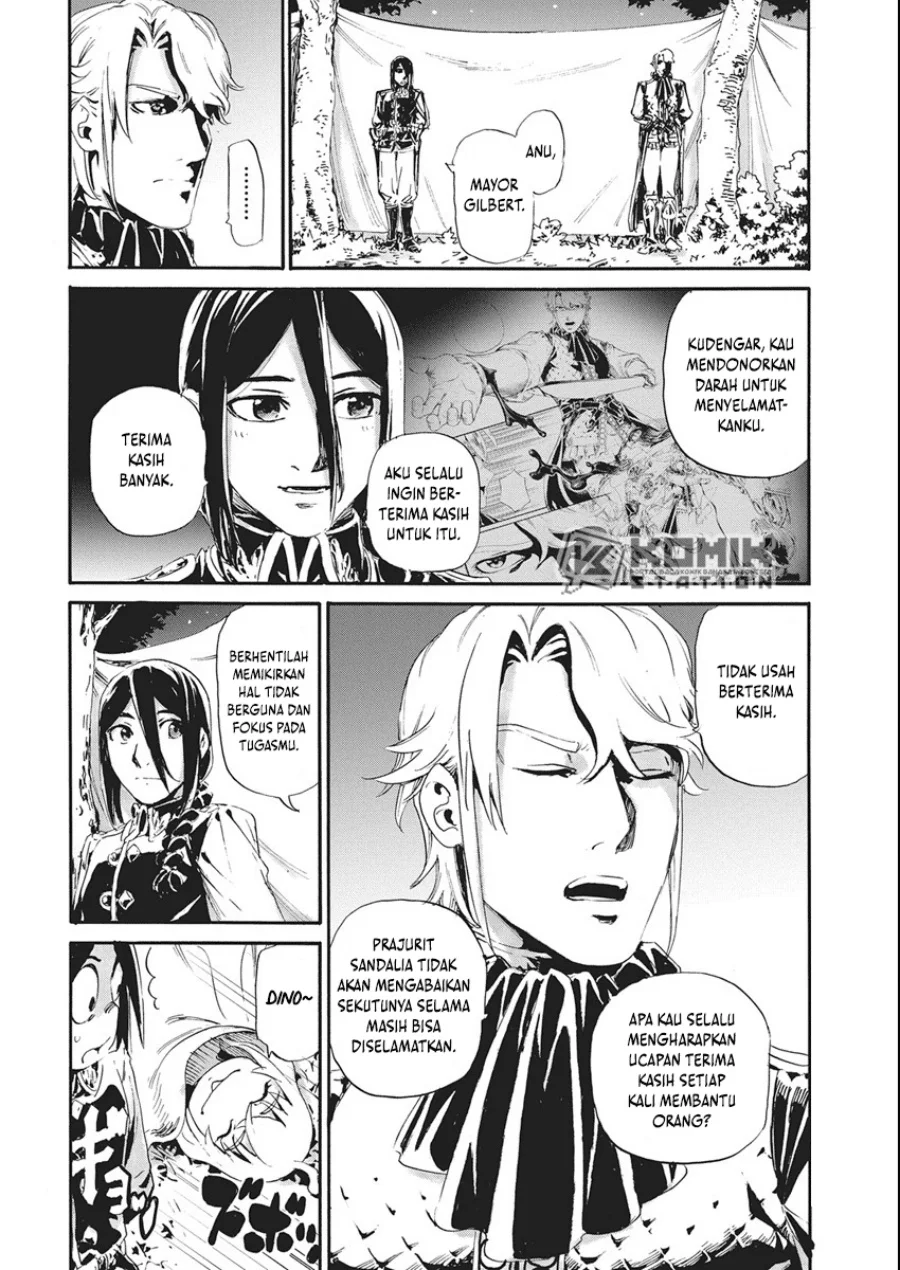 Horyo Eiyuu: Sute koma ni sareta Kendo wa Tekikoku de Nariagaru Chapter 6 - halaman 11