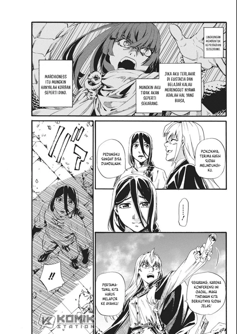 Horyo Eiyuu: Sute koma ni sareta Kendo wa Tekikoku de Nariagaru Chapter 8 - halaman 14