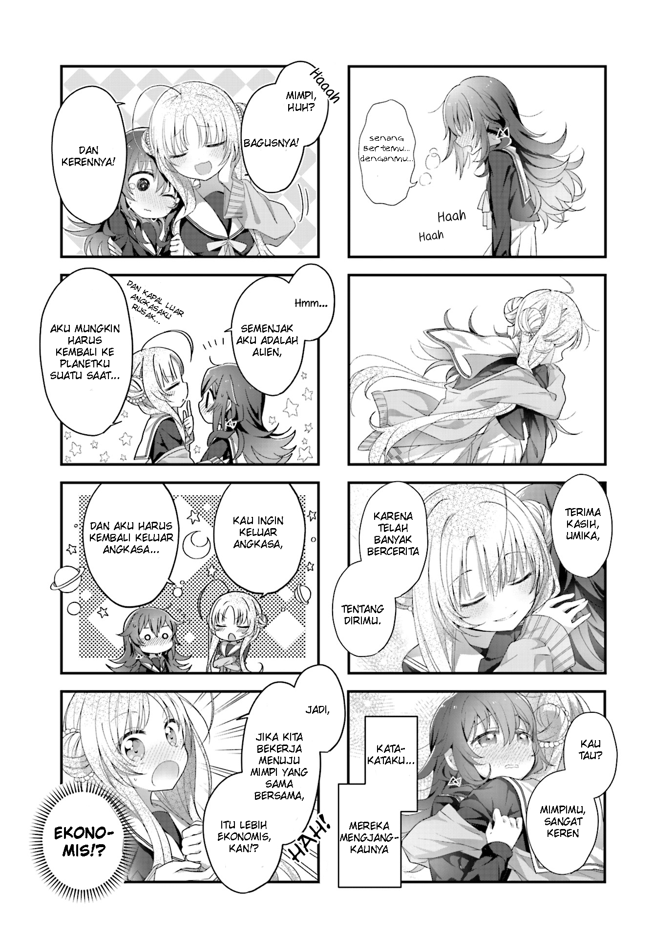 Hoshikuzu Telepath Chapter 2 - halaman 10