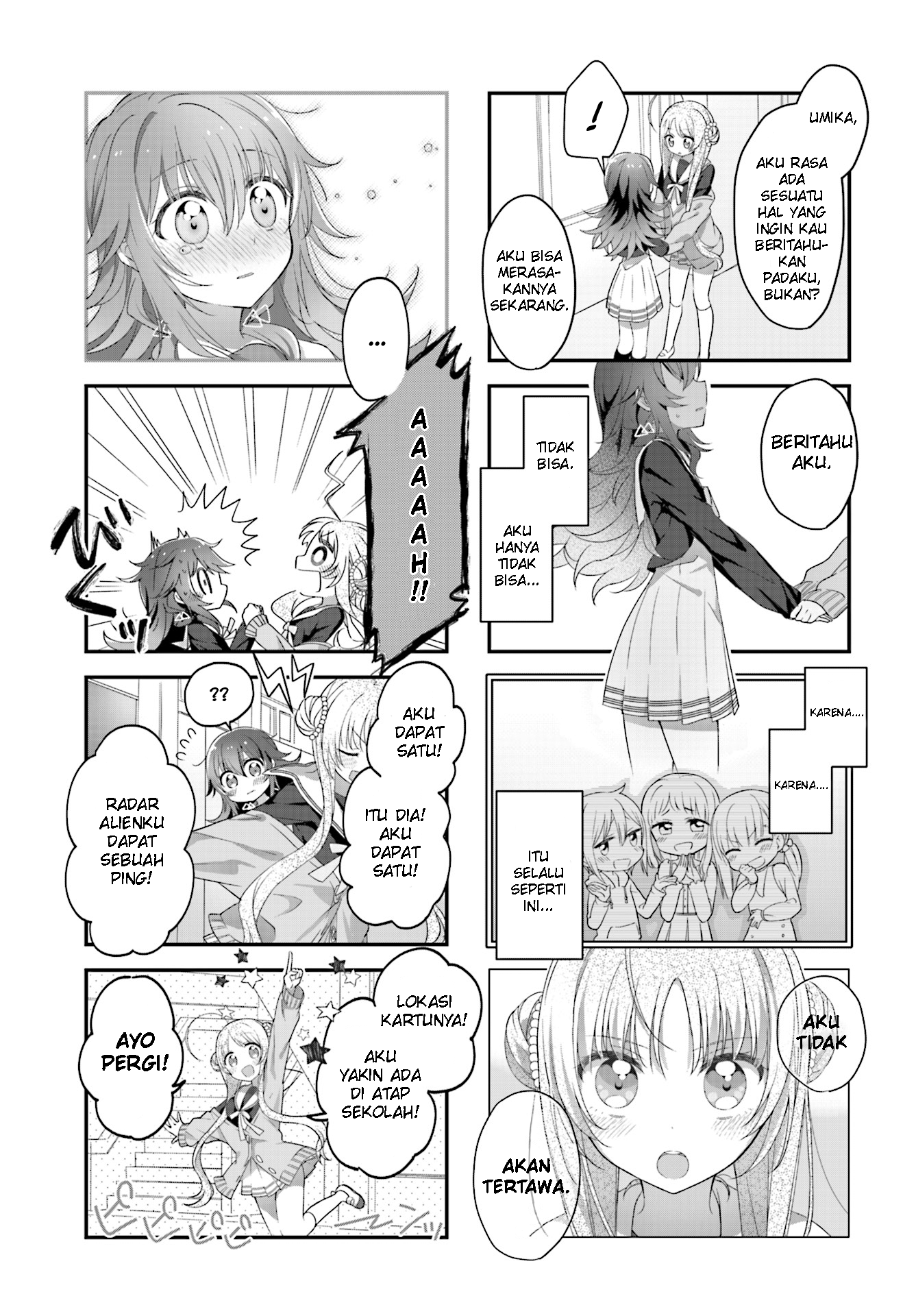 Hoshikuzu Telepath Chapter 2 - halaman 8