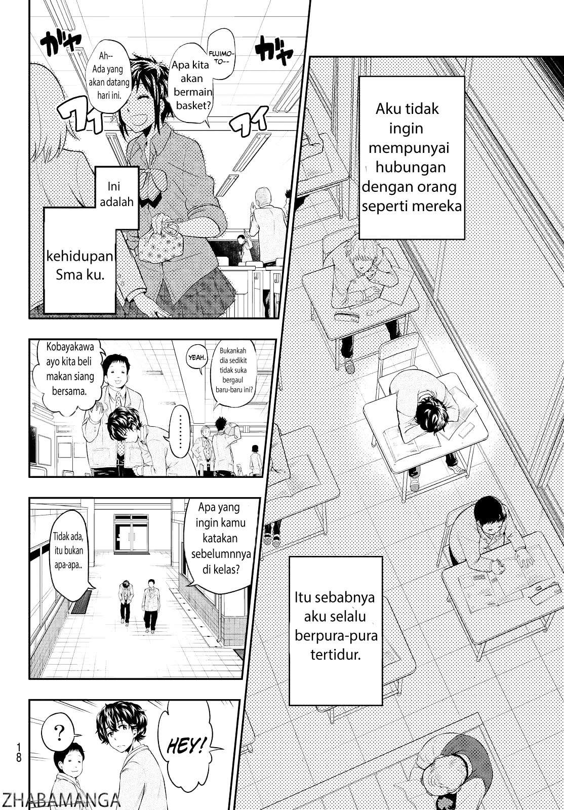 Hoshino, Me o Tsubutte Chapter 1 - halaman 11