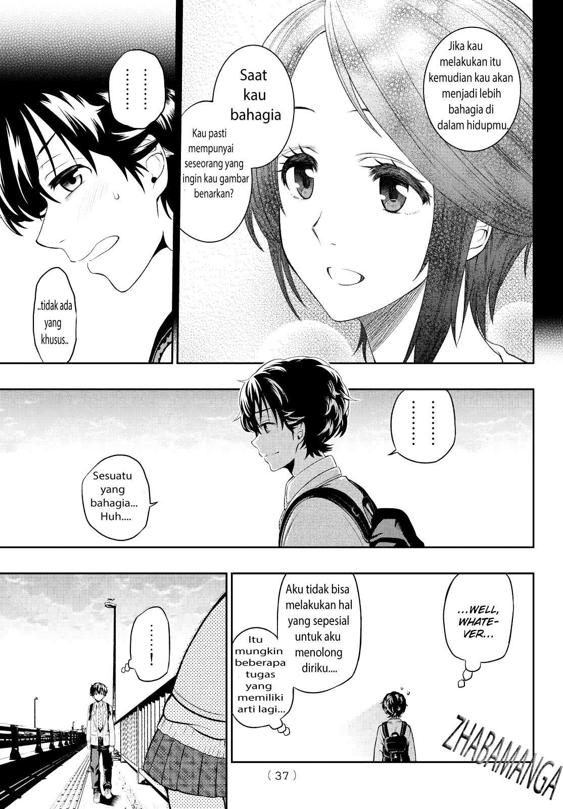 Hoshino, Me o Tsubutte Chapter 1 - halaman 30