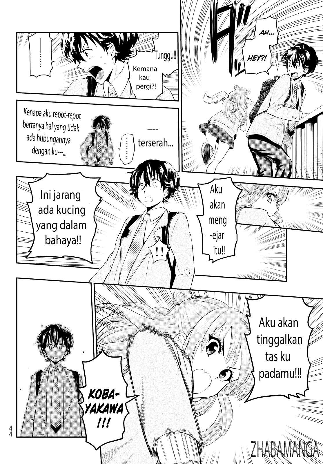 Hoshino, Me o Tsubutte Chapter 1 - halaman 37