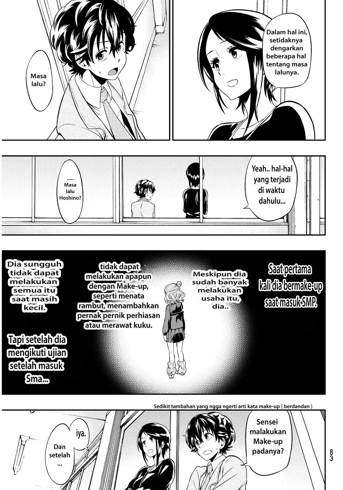 Hoshino, Me o Tsubutte Chapter 2 - halaman 19