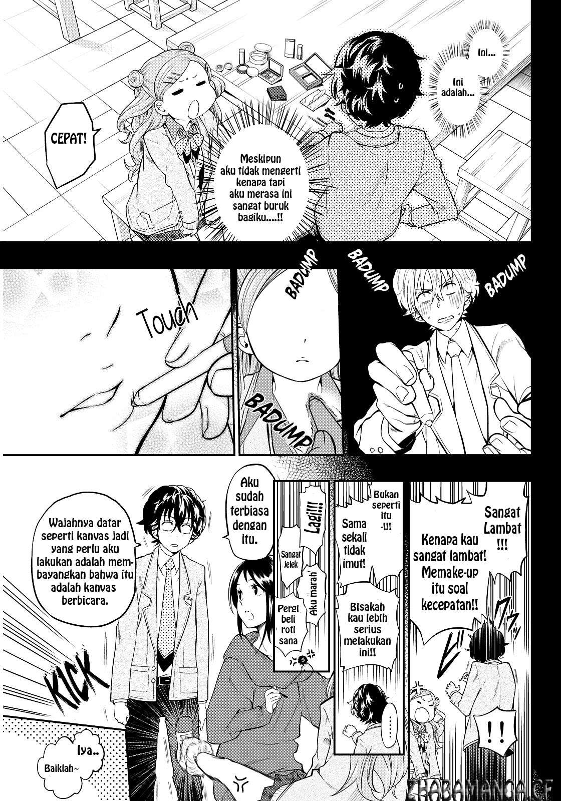 Hoshino, Me o Tsubutte Chapter 3 - halaman 7