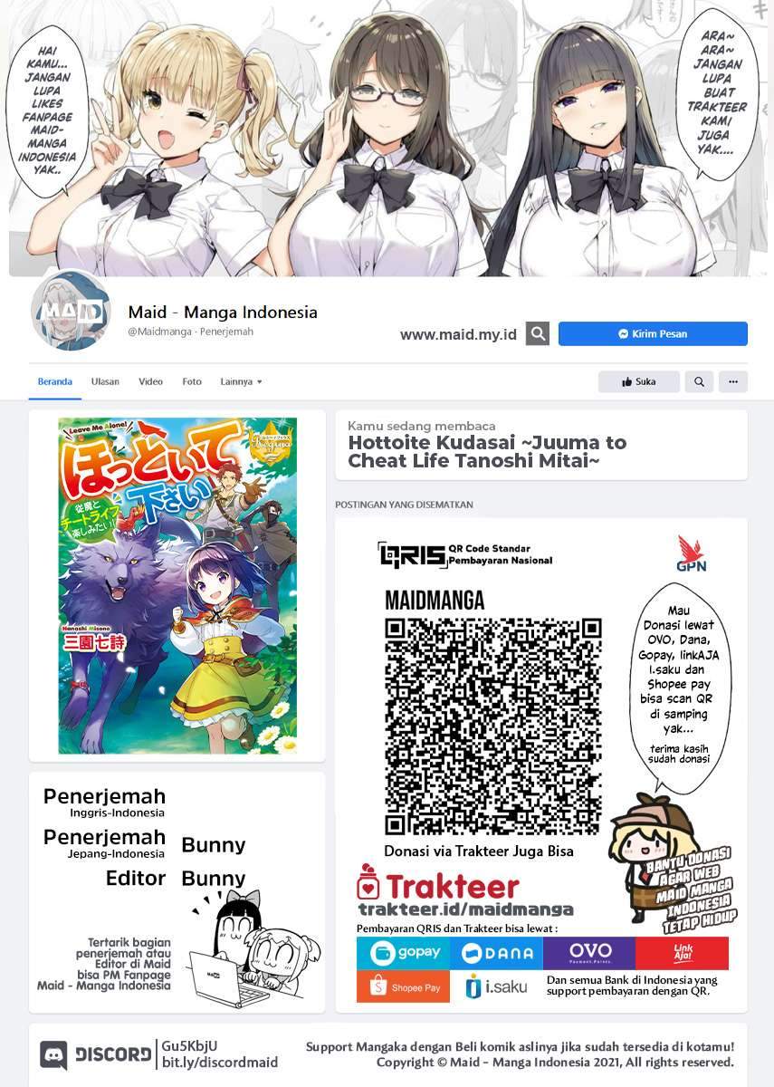 Hottoite Kudasai: Juuma to Cheat Life Tanoshimitai! Chapter 1 - halaman 2