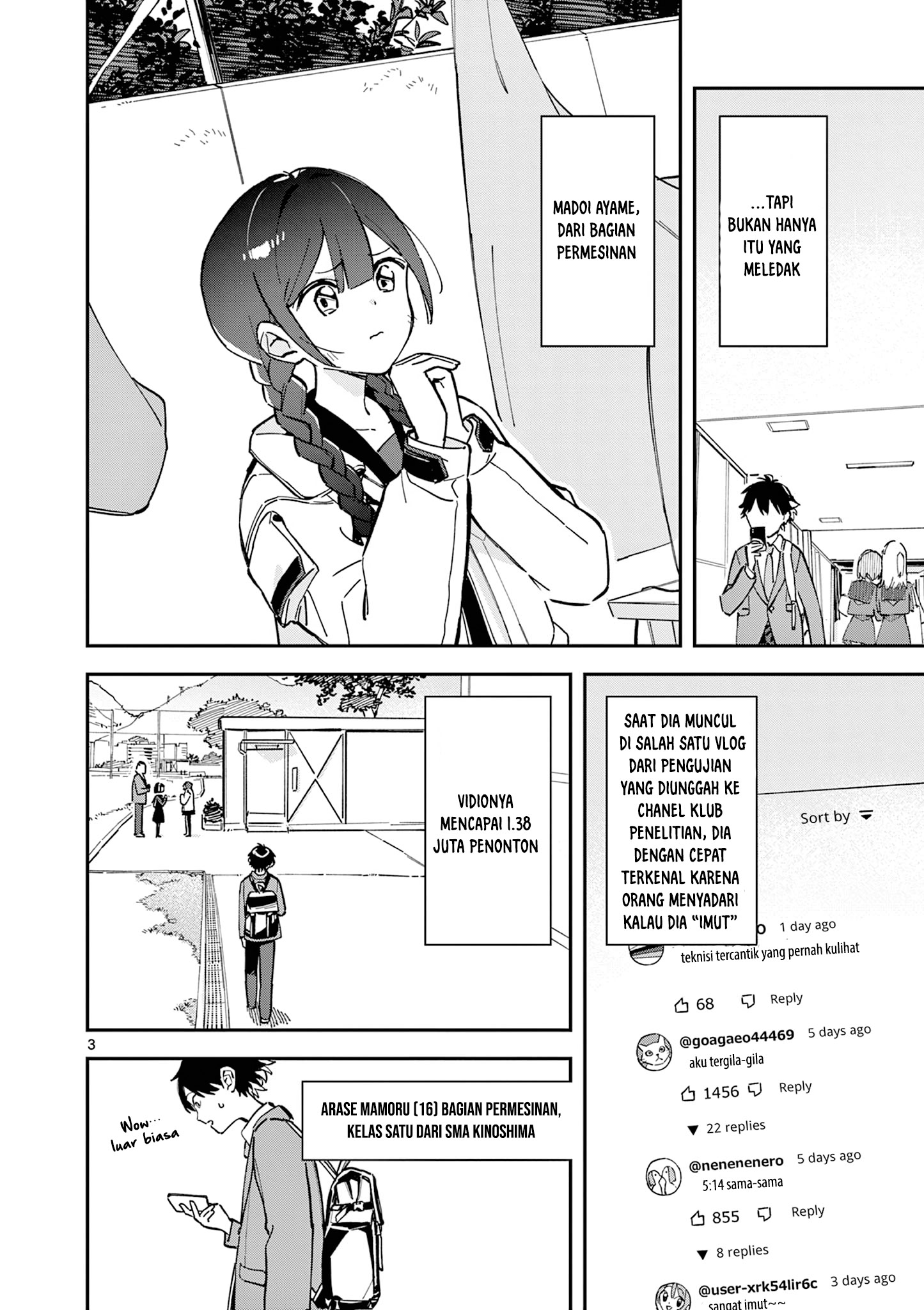 Houkago, Bokura wa Uchuu ni Madou Chapter 1 - halaman 4