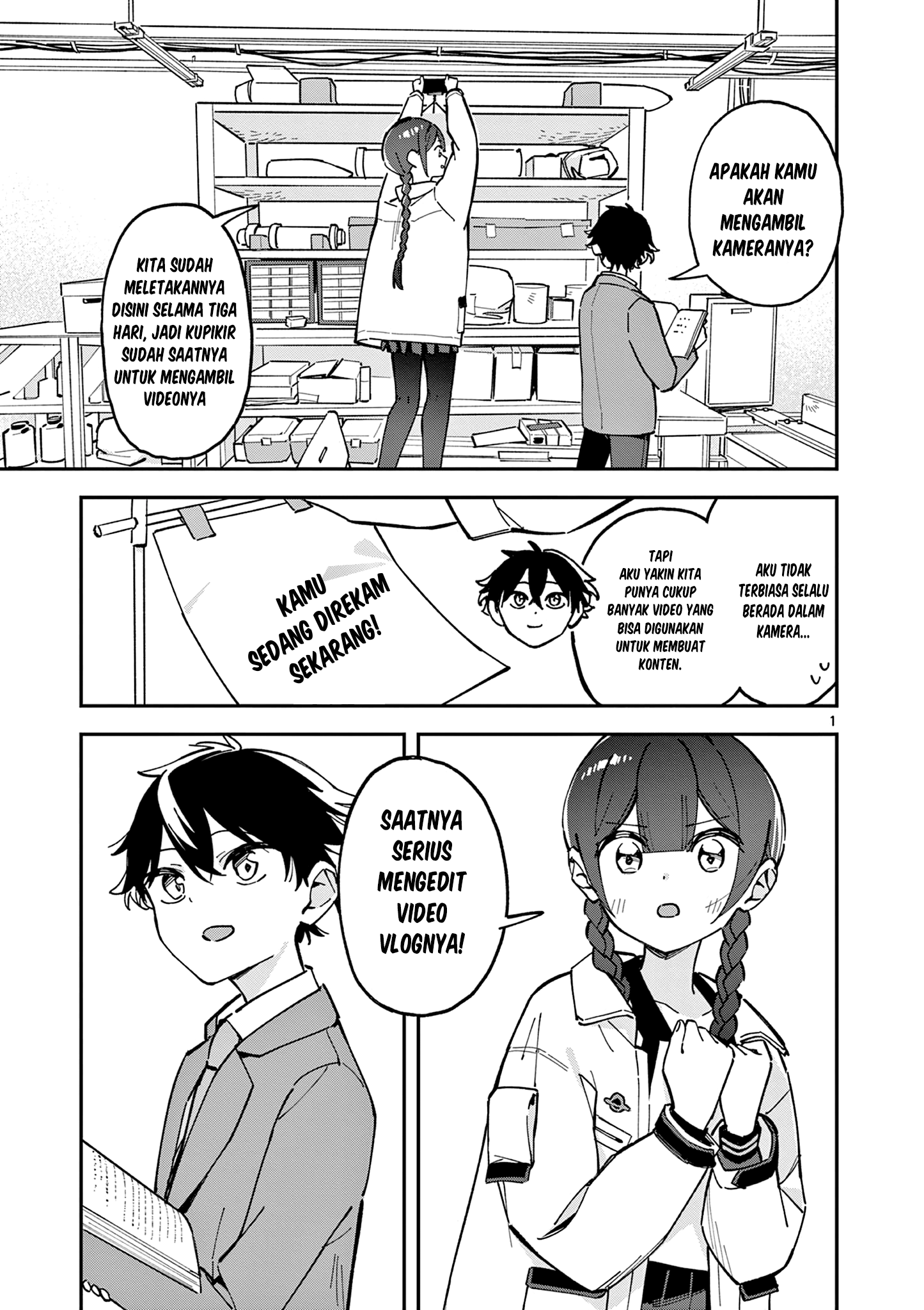 Houkago, Bokura wa Uchuu ni Madou Chapter 10 - halaman 2