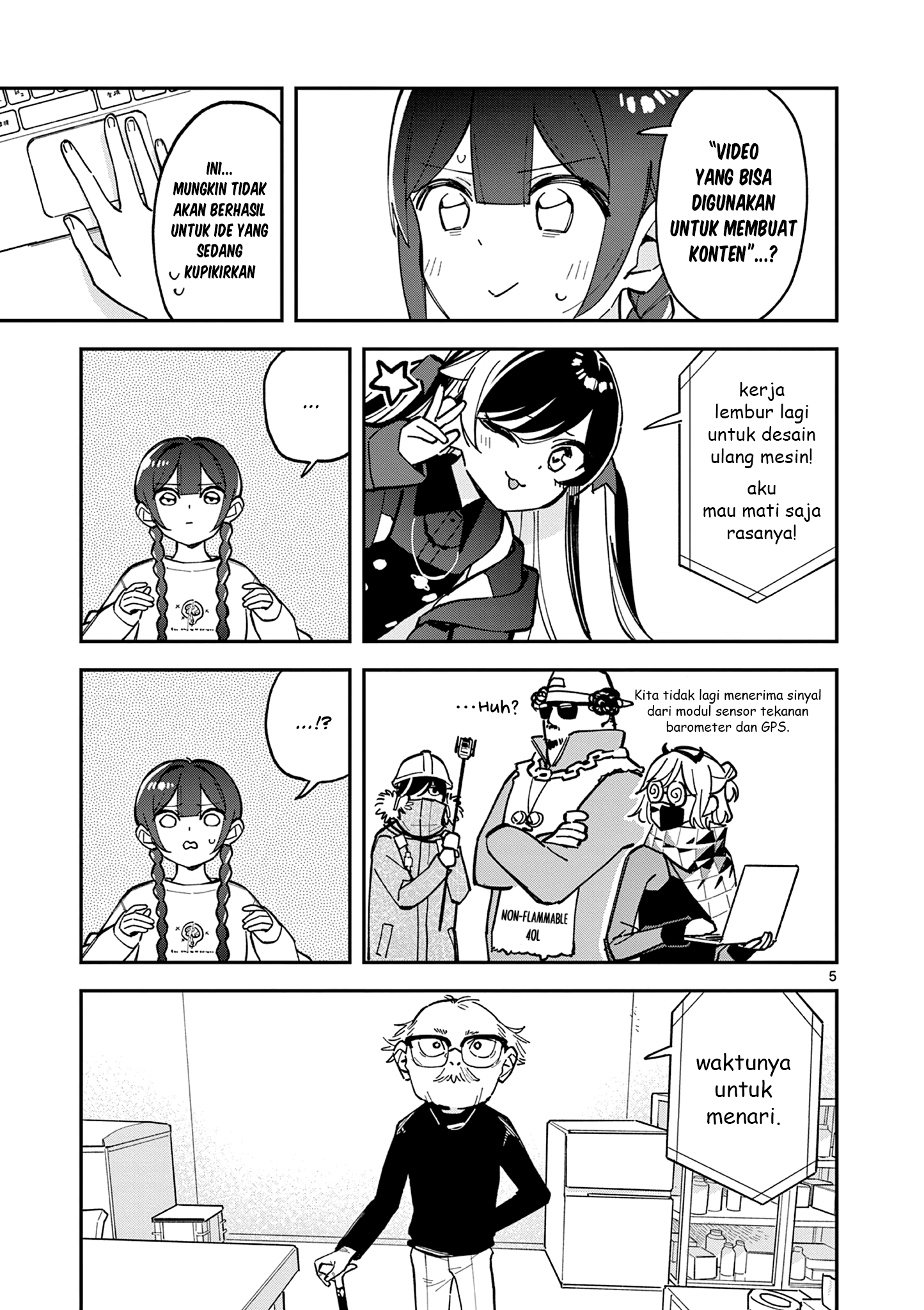 Houkago, Bokura wa Uchuu ni Madou Chapter 10 - halaman 6