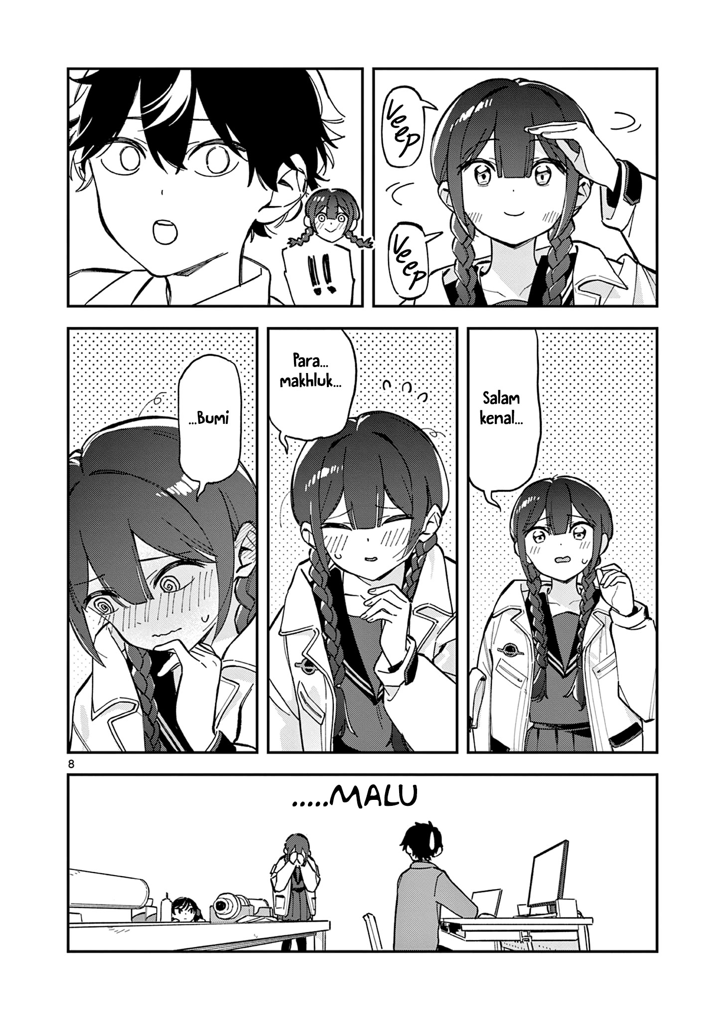 Houkago, Bokura wa Uchuu ni Madou Chapter 2 - halaman 9
