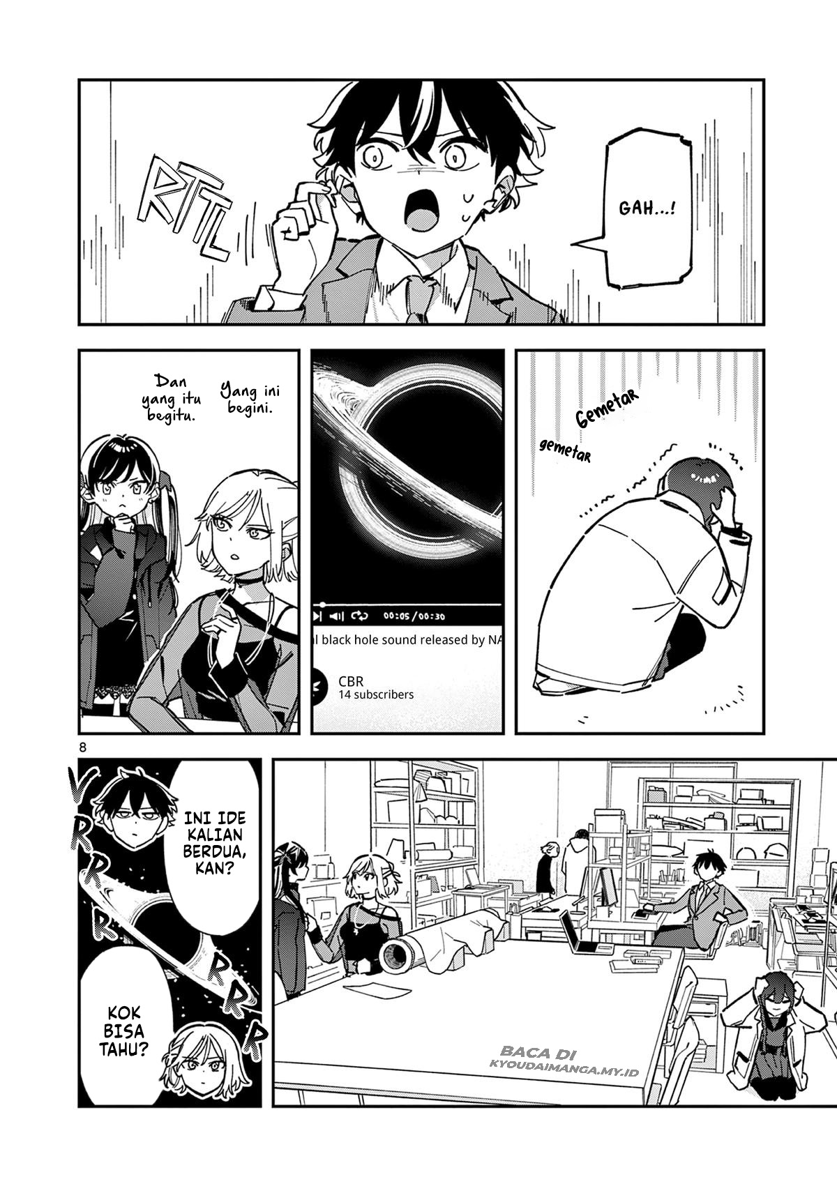 Houkago, Bokura wa Uchuu ni Madou Chapter 7 - halaman 9