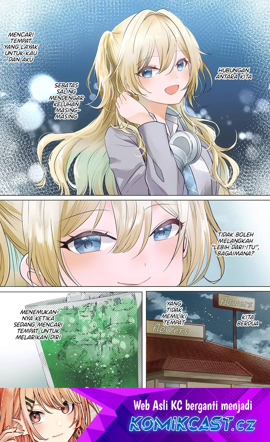 Houkago, Famiresu de, Kurasu no Ano Ko to Chapter 1 - halaman 1