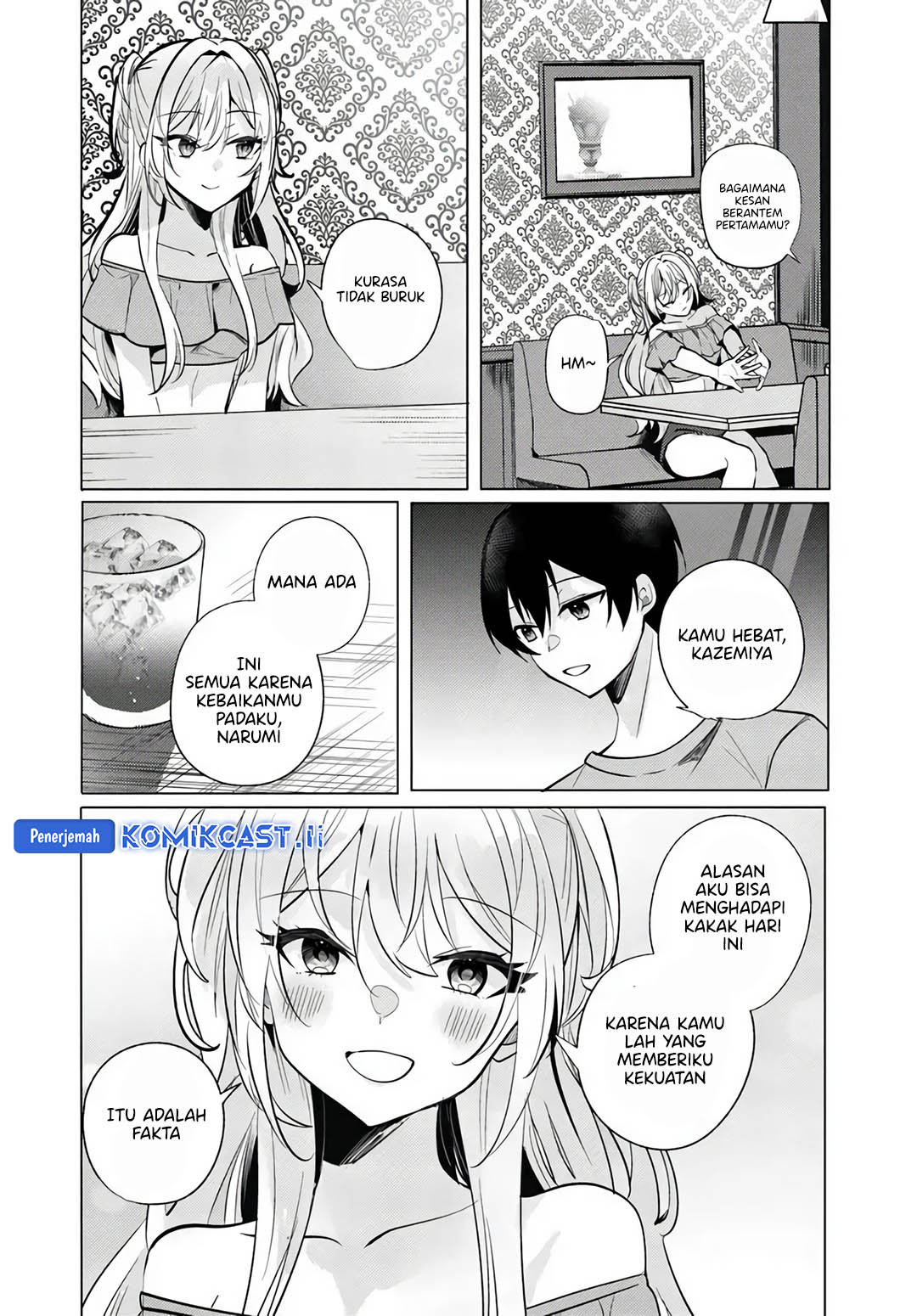 Houkago, Famiresu de, Kurasu no Ano Ko to Chapter 10 - halaman 28