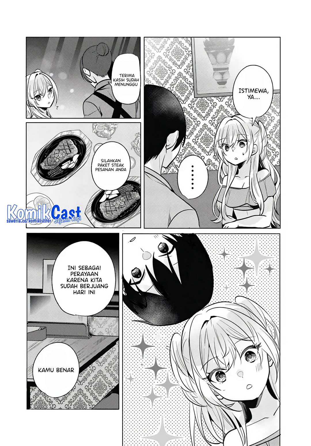 Houkago, Famiresu de, Kurasu no Ano Ko to Chapter 10 - halaman 30