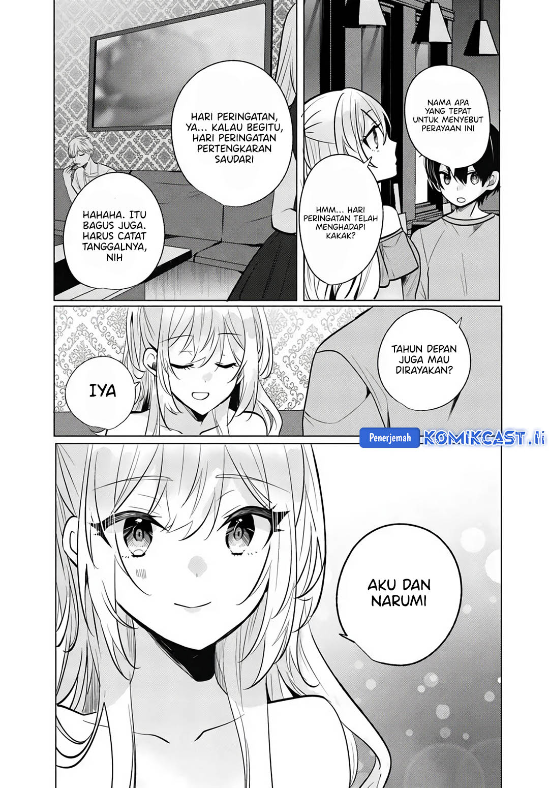 Houkago, Famiresu de, Kurasu no Ano Ko to Chapter 10 - halaman 31