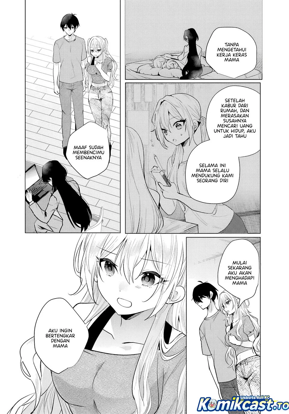 Houkago, Famiresu de, Kurasu no Ano Ko to Chapter 12 - halaman 24