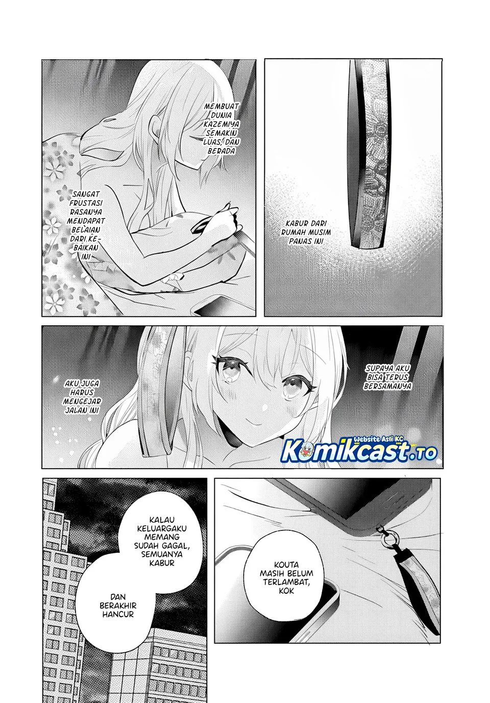 Houkago, Famiresu de, Kurasu no Ano Ko to Chapter 13 - halaman 18