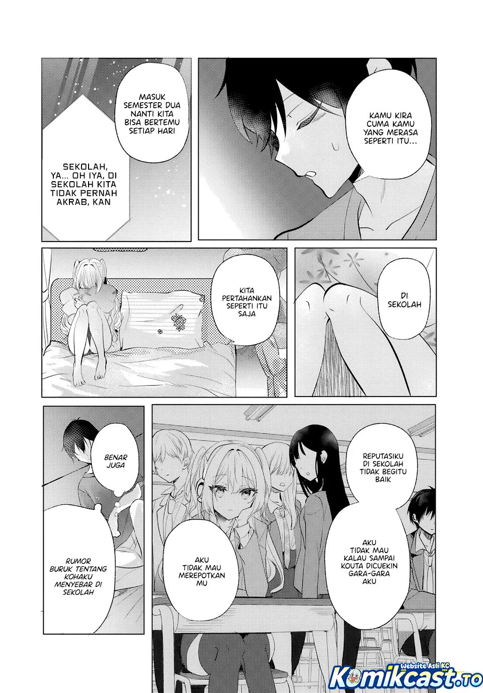 Houkago, Famiresu de, Kurasu no Ano Ko to Chapter 13 - halaman 28