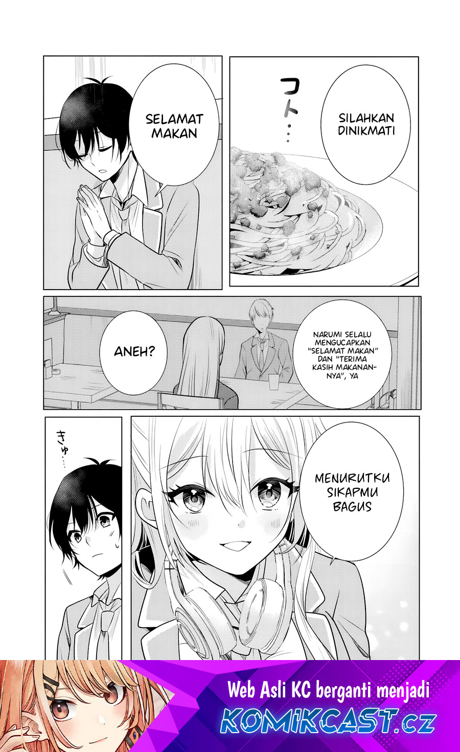 Houkago, Famiresu de, Kurasu no Ano Ko to Chapter 2.2 - halaman 1