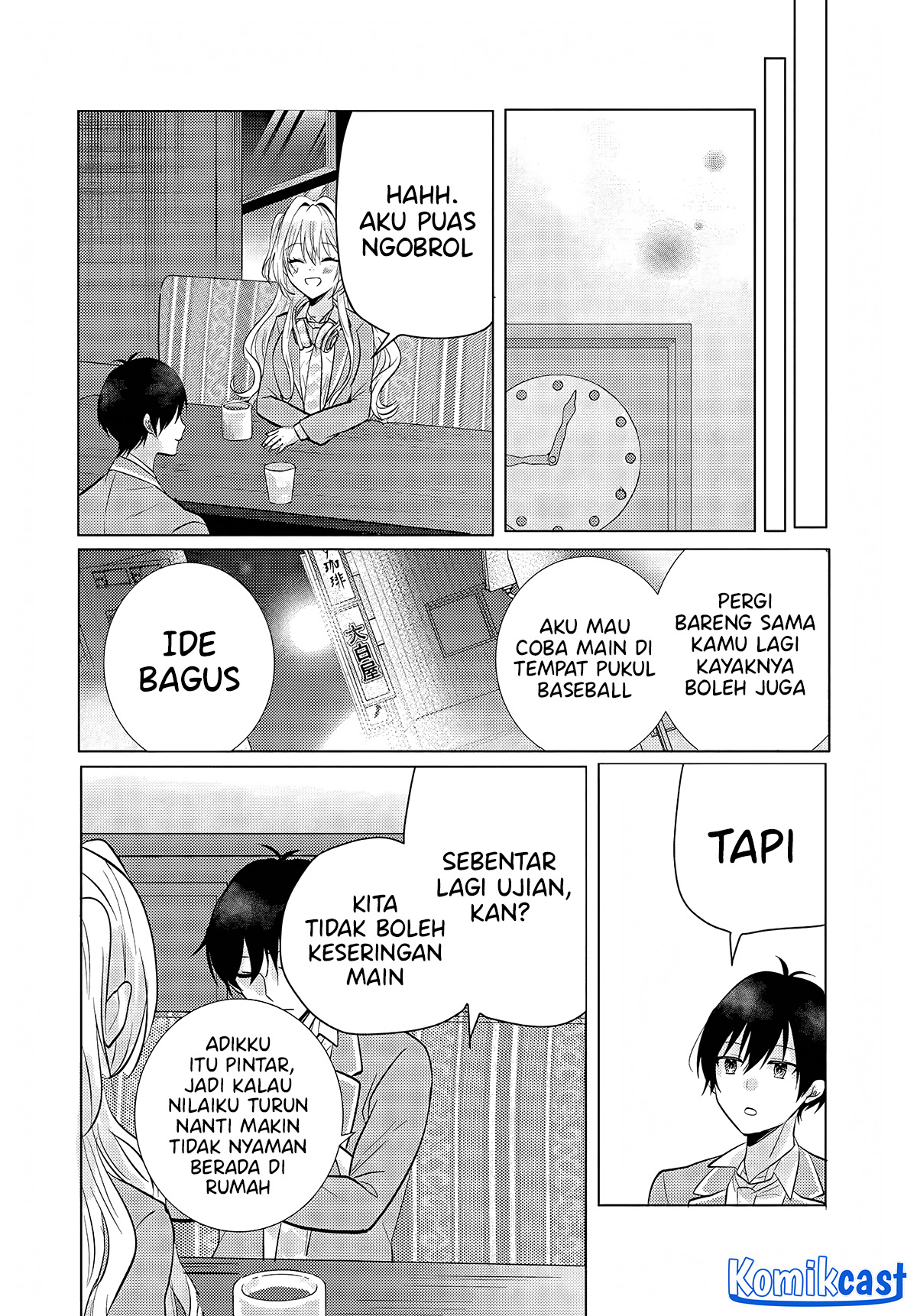 Houkago, Famiresu de, Kurasu no Ano Ko to Chapter 4 - halaman 14