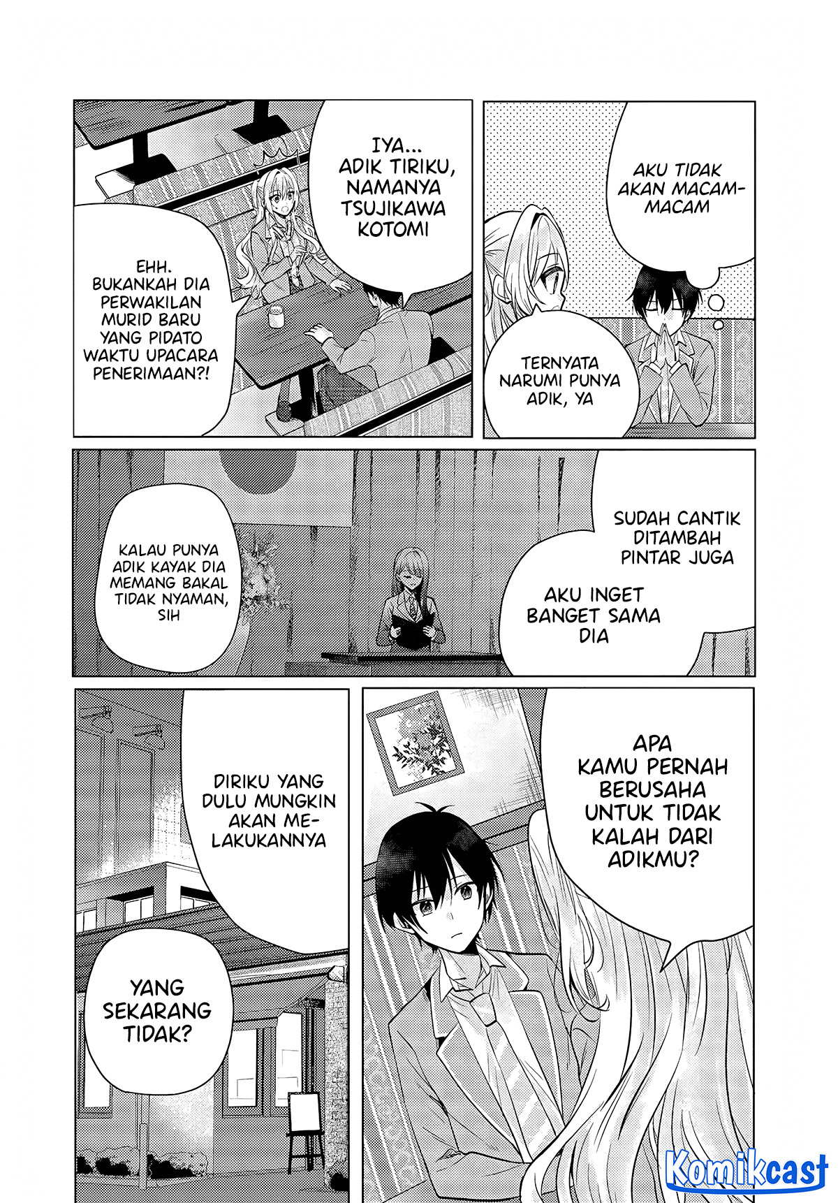 Houkago, Famiresu de, Kurasu no Ano Ko to Chapter 4 - halaman 16