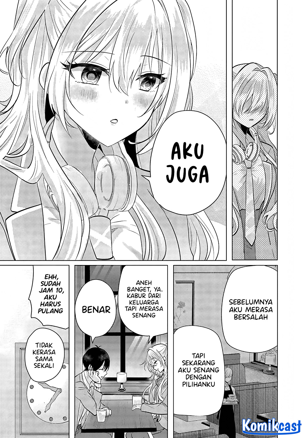 Houkago, Famiresu de, Kurasu no Ano Ko to Chapter 4 - halaman 19