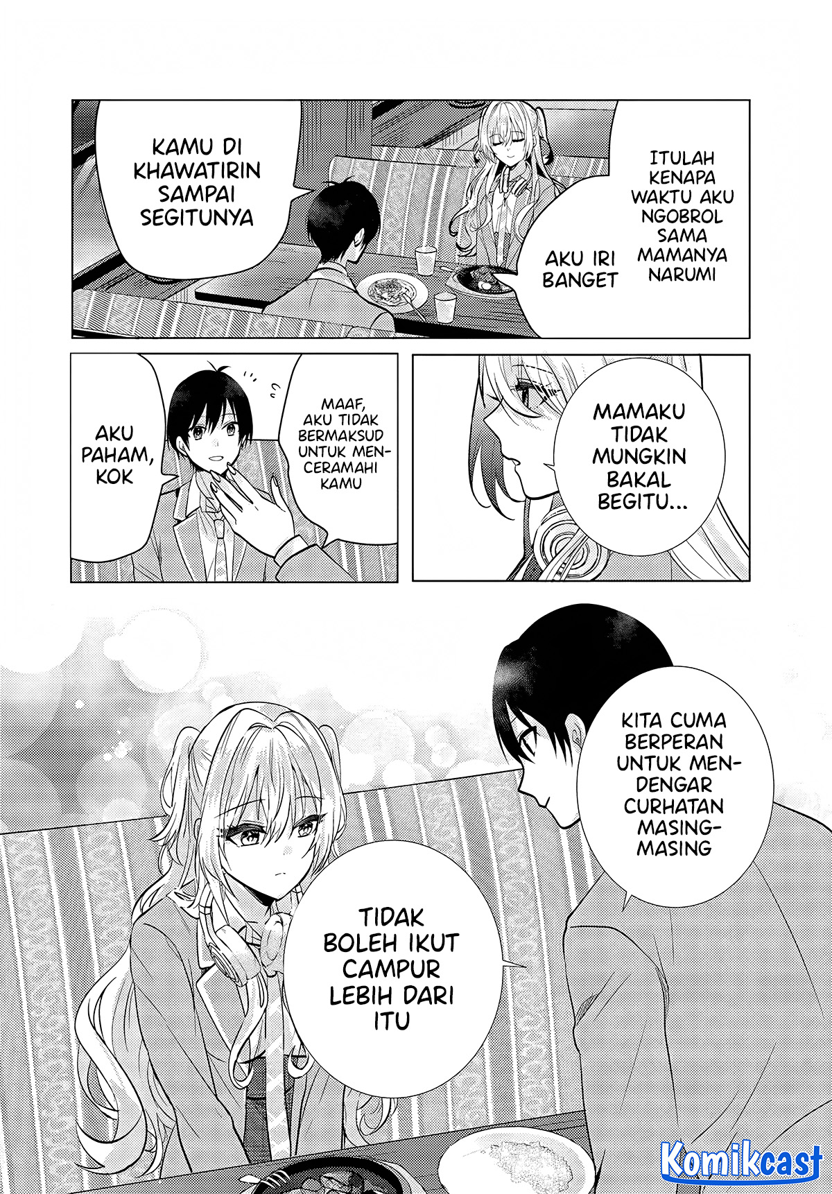 Houkago, Famiresu de, Kurasu no Ano Ko to Chapter 4 - halaman 6