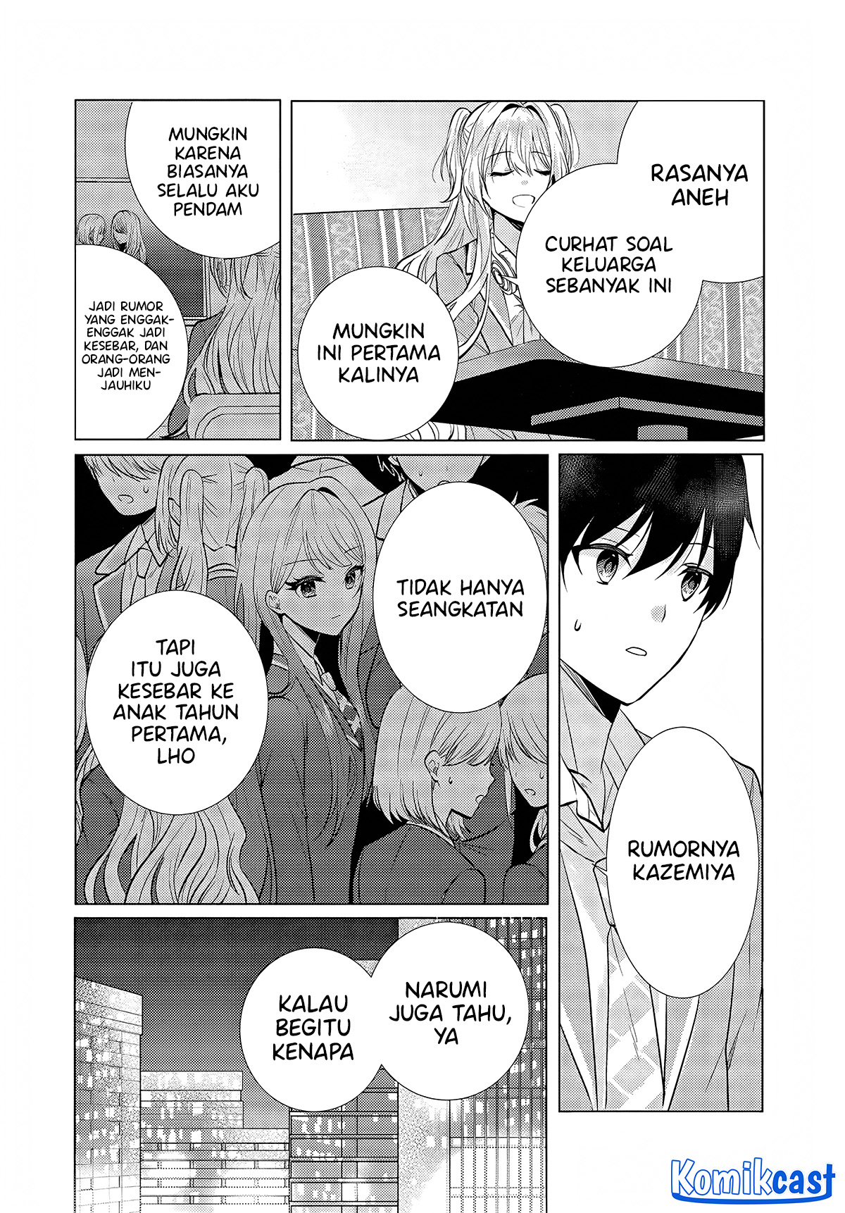 Houkago, Famiresu de, Kurasu no Ano Ko to Chapter 4 - halaman 8