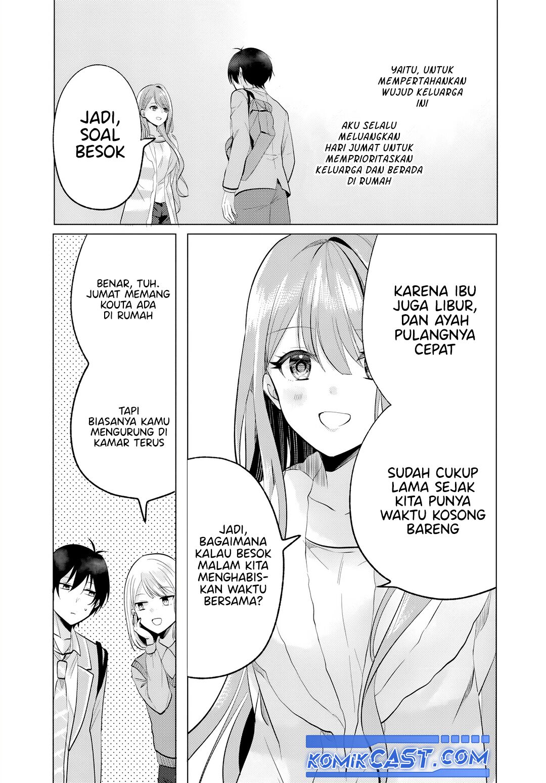 Houkago, Famiresu de, Kurasu no Ano Ko to Chapter 5.1 - halaman 11