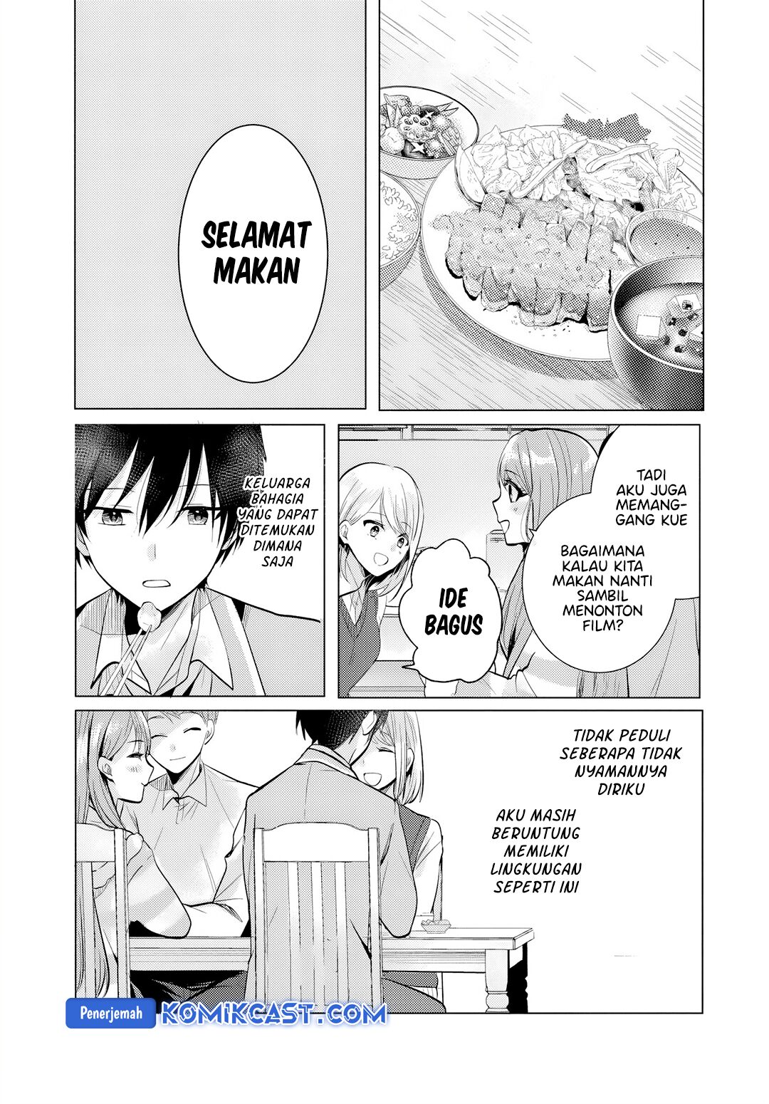 Houkago, Famiresu de, Kurasu no Ano Ko to Chapter 5.1 - halaman 17