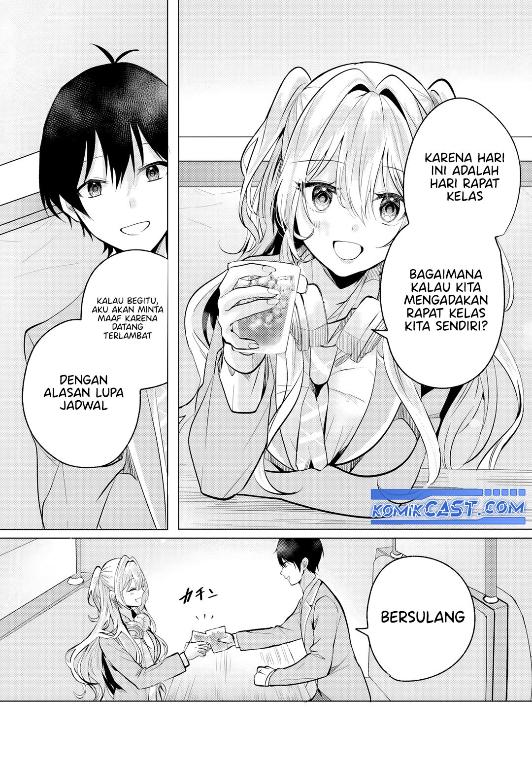 Houkago, Famiresu de, Kurasu no Ano Ko to Chapter 5.2 - halaman 7