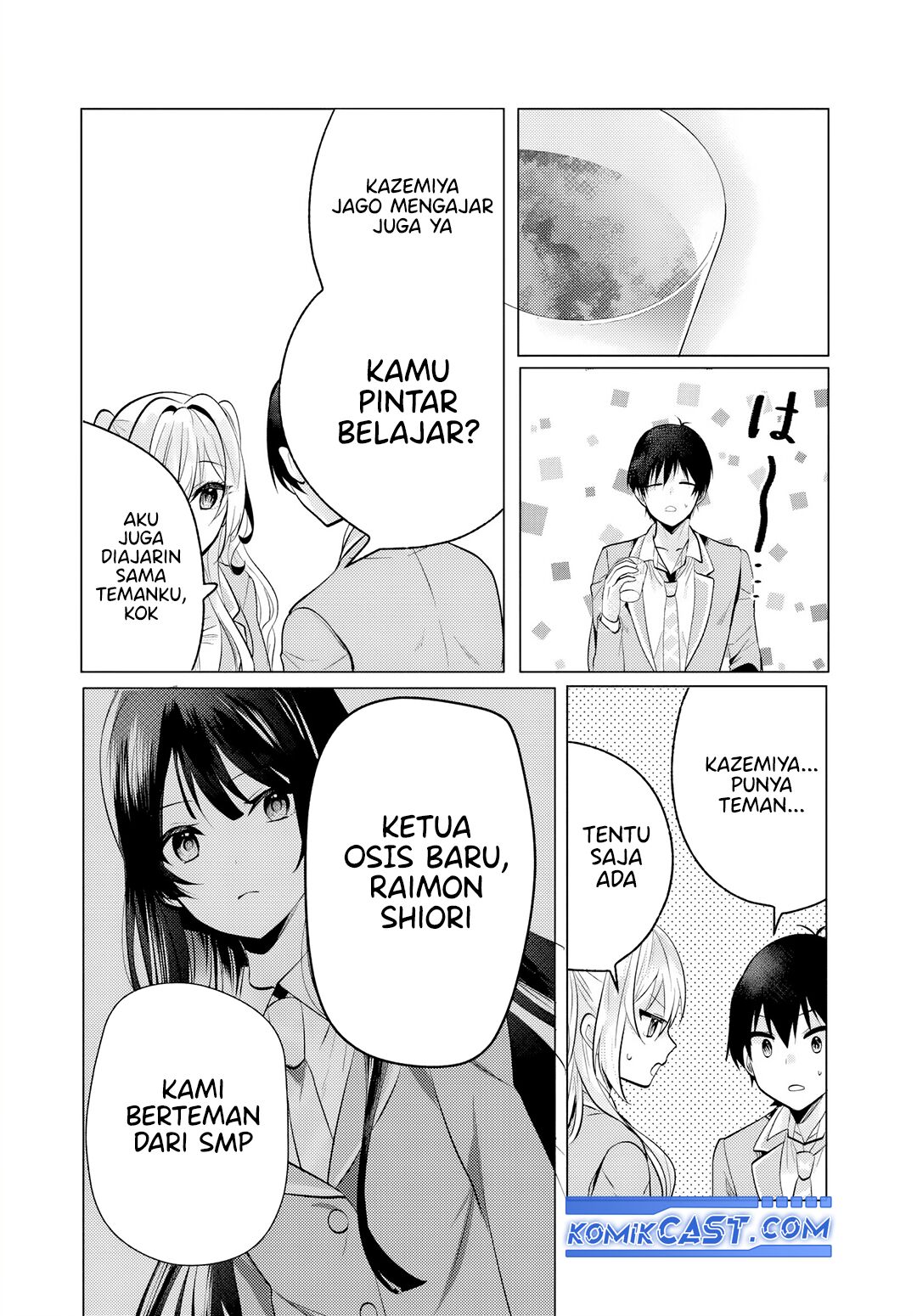 Houkago, Famiresu de, Kurasu no Ano Ko to Chapter 6.1 - halaman 6