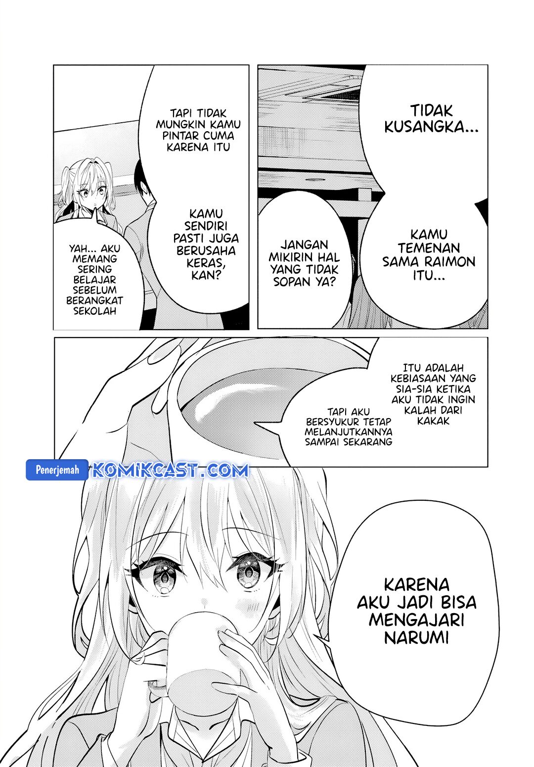 Houkago, Famiresu de, Kurasu no Ano Ko to Chapter 6.1 - halaman 7