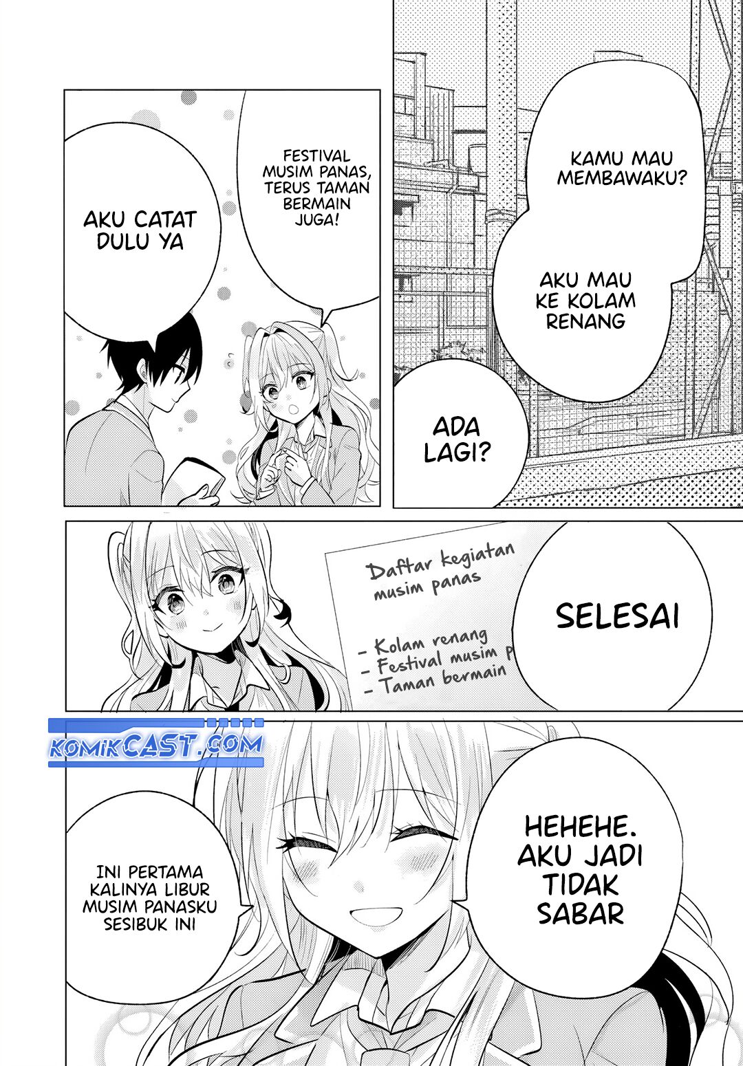 Houkago, Famiresu de, Kurasu no Ano Ko to Chapter 6.2 - halaman 10
